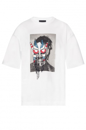 T-shirt with embroidered pattern, zdjęcie 1 T-shirt with embroidered pattern od Diesel Black Gold